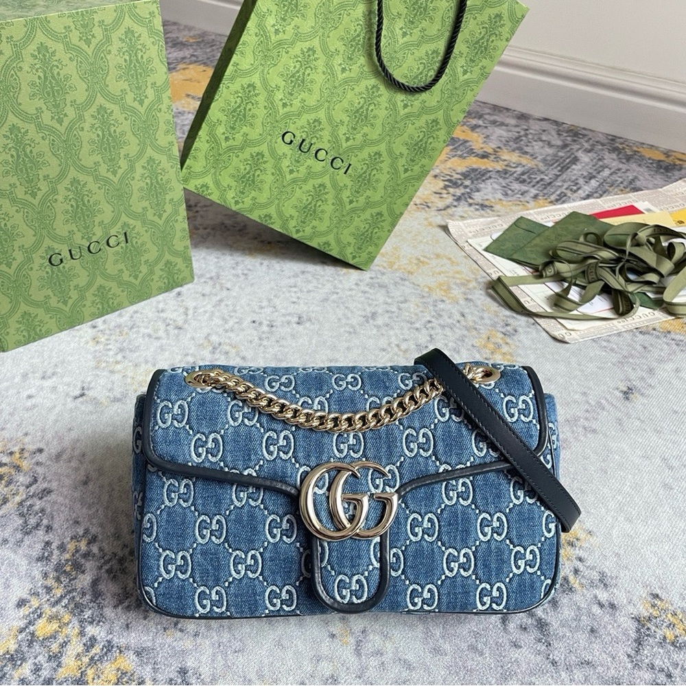 GG MARMONT SMALL SHOULDER BAG
